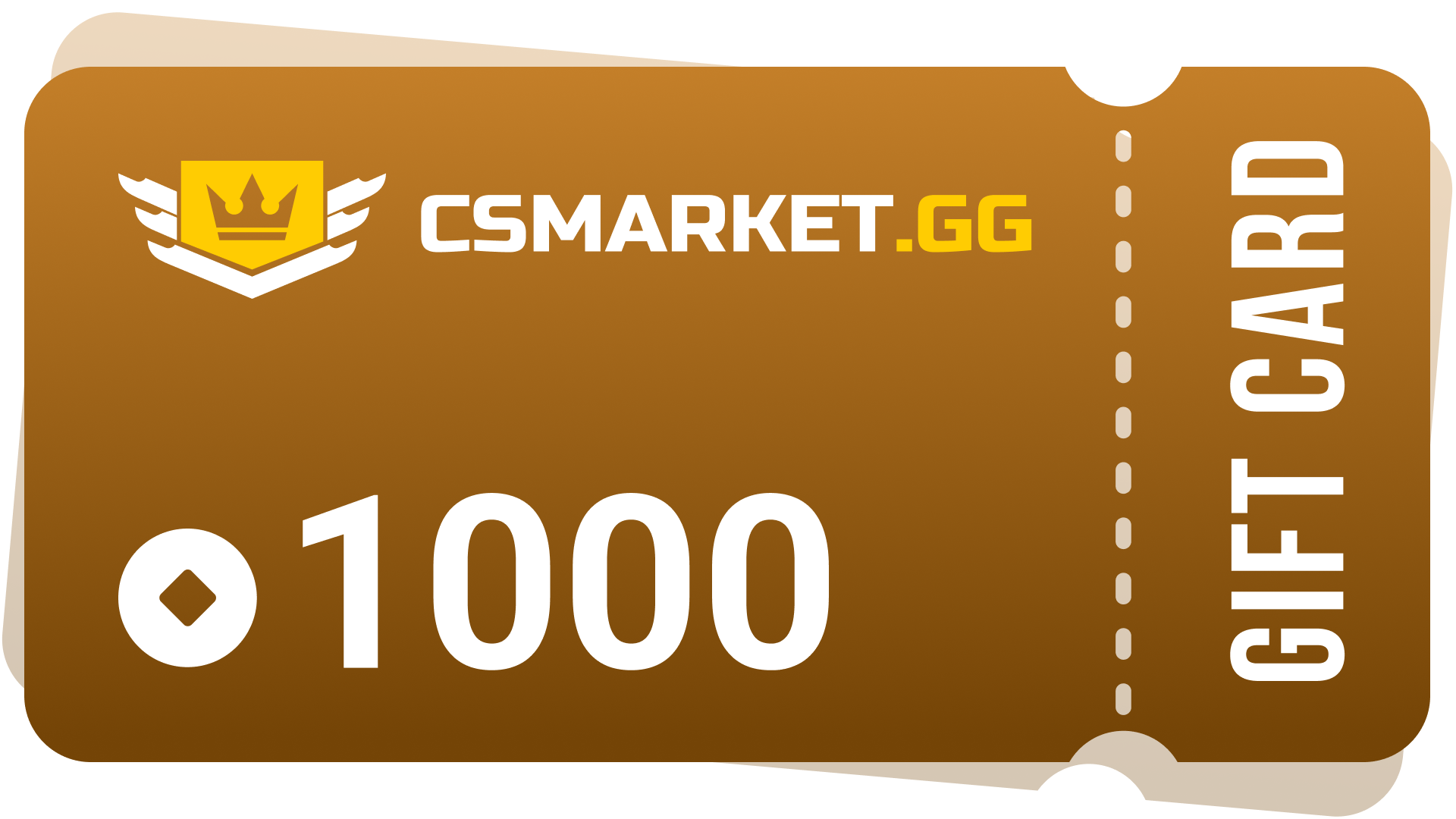 CSMARKET.GG 1000 Gems Gift Card $669.33