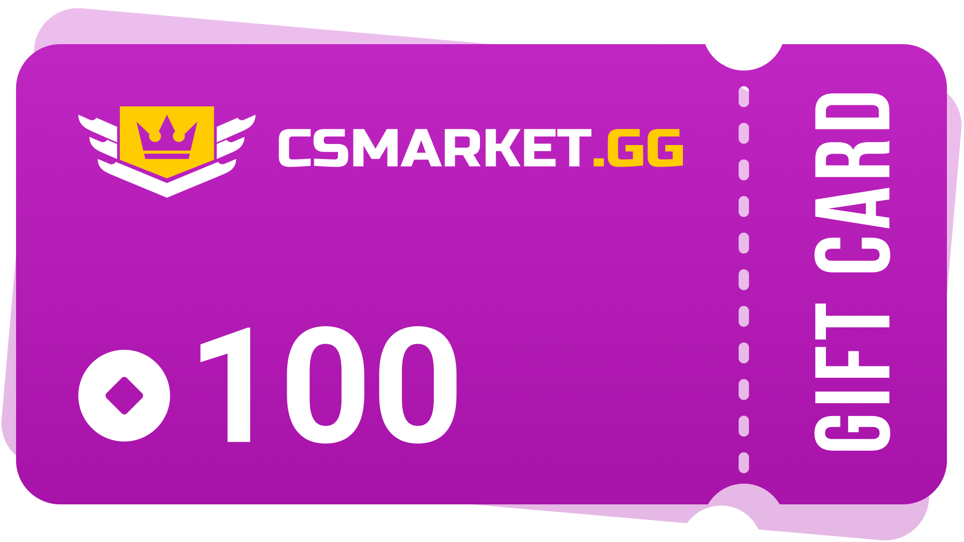 CSMARKET.GG 100 Gems Gift Card $68.32