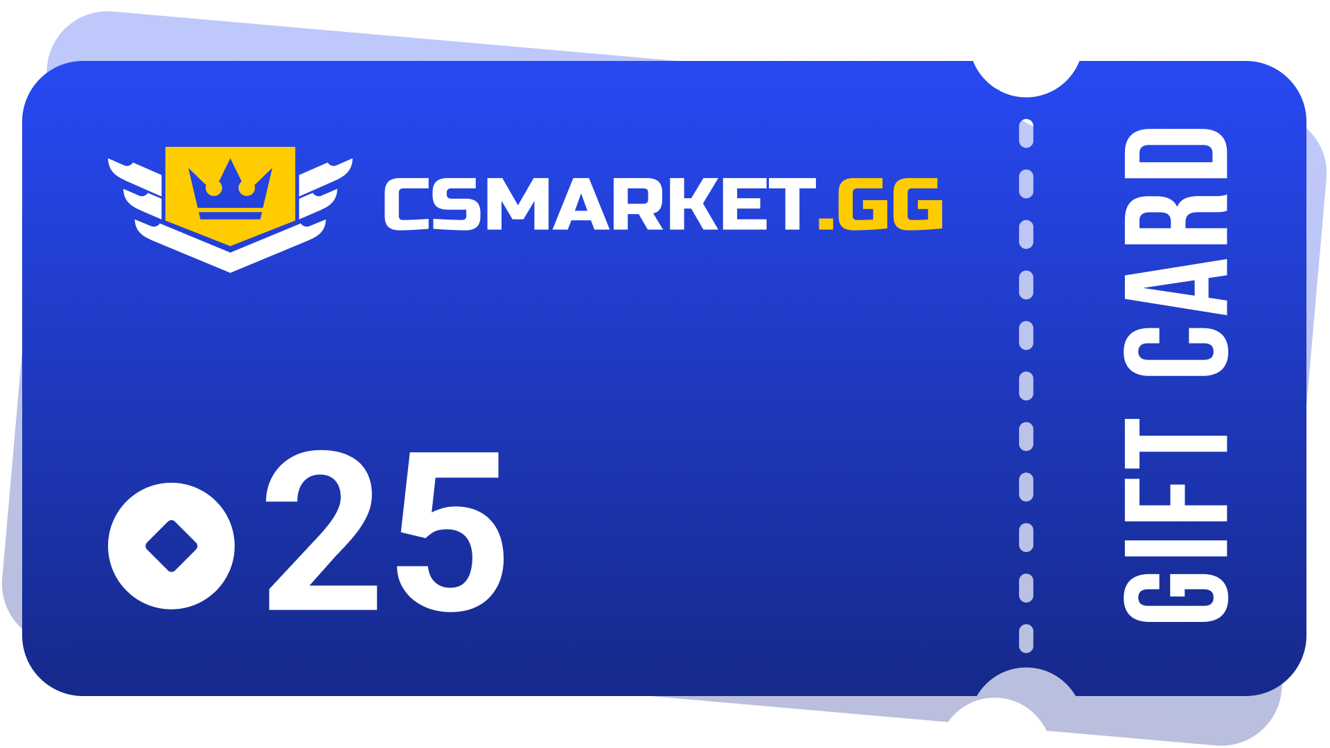 CSMARKET.GG 25 Gems Gift Card $17.16