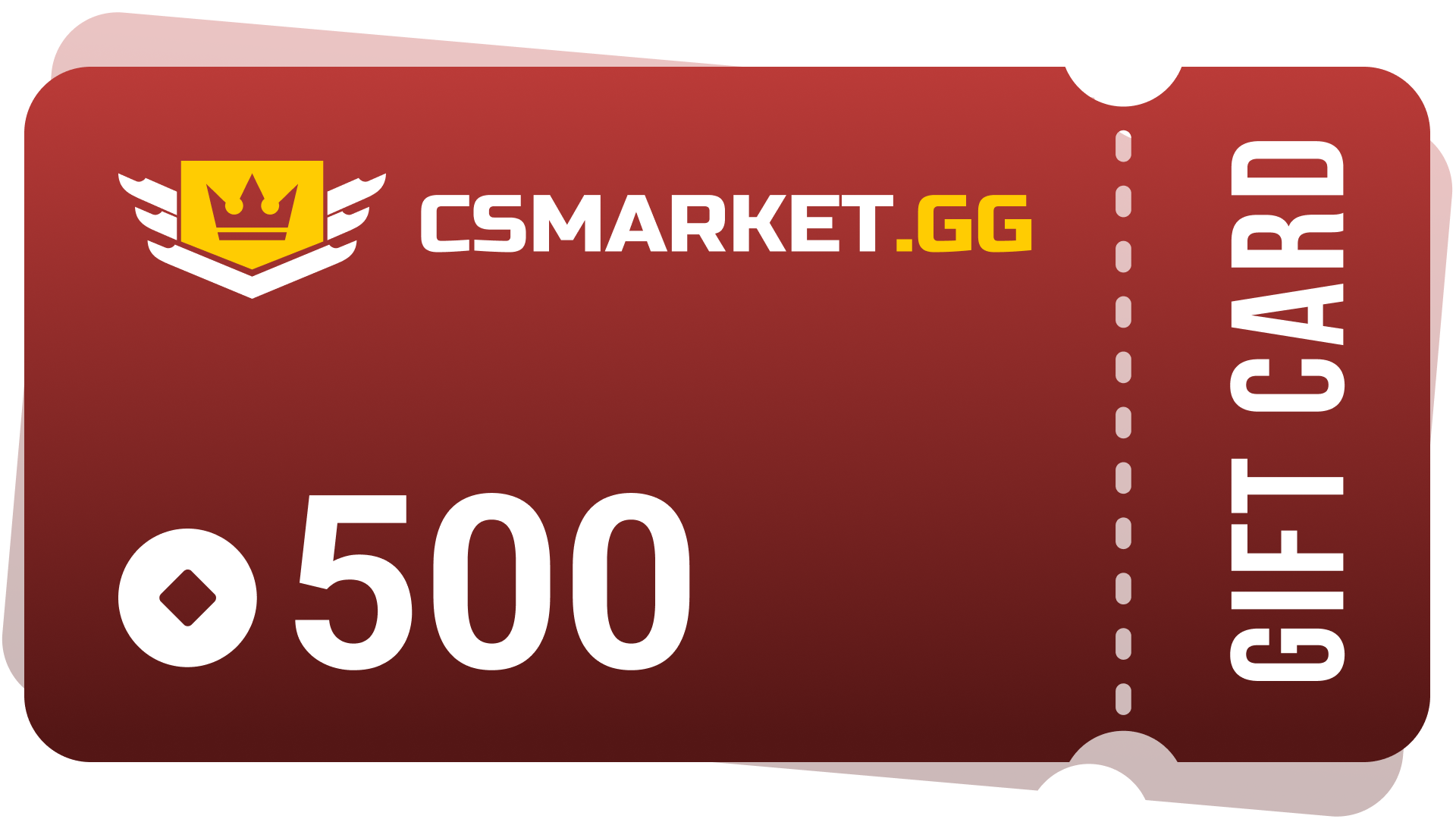 CSMARKET.GG 500 Gems Gift Card $339.96