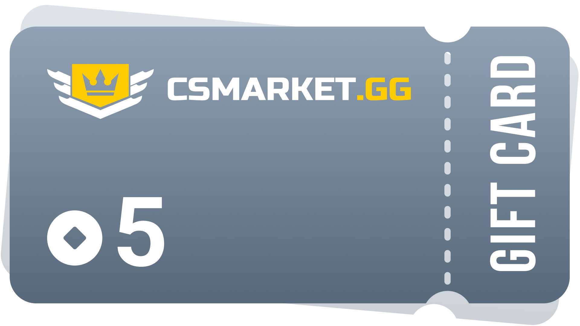 CSMARKET.GG 5 Gems Gift Card $3.55