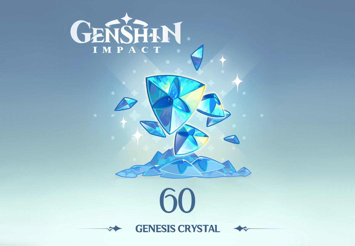 Genshin Impact - 60 Genesis Crystals Reidos Voucher $1.32