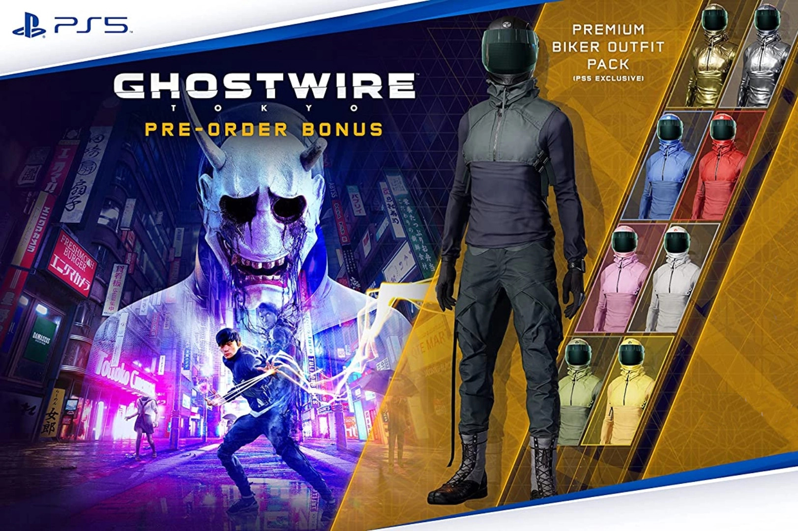 GhostWire: Tokyo - Premium Biker Outfit Pack DLC EU PS5 CD Key $4.51