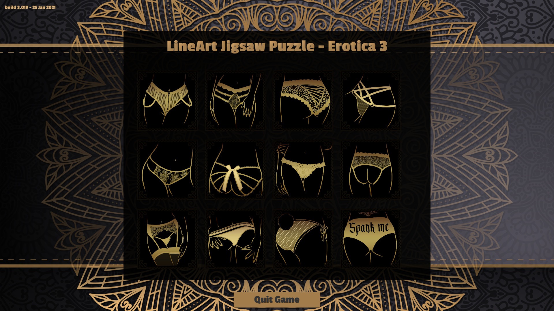 LineArt Jigsaw Puzzle - Erotica 3 + ArtBook DLC Steam CD Key $0.25