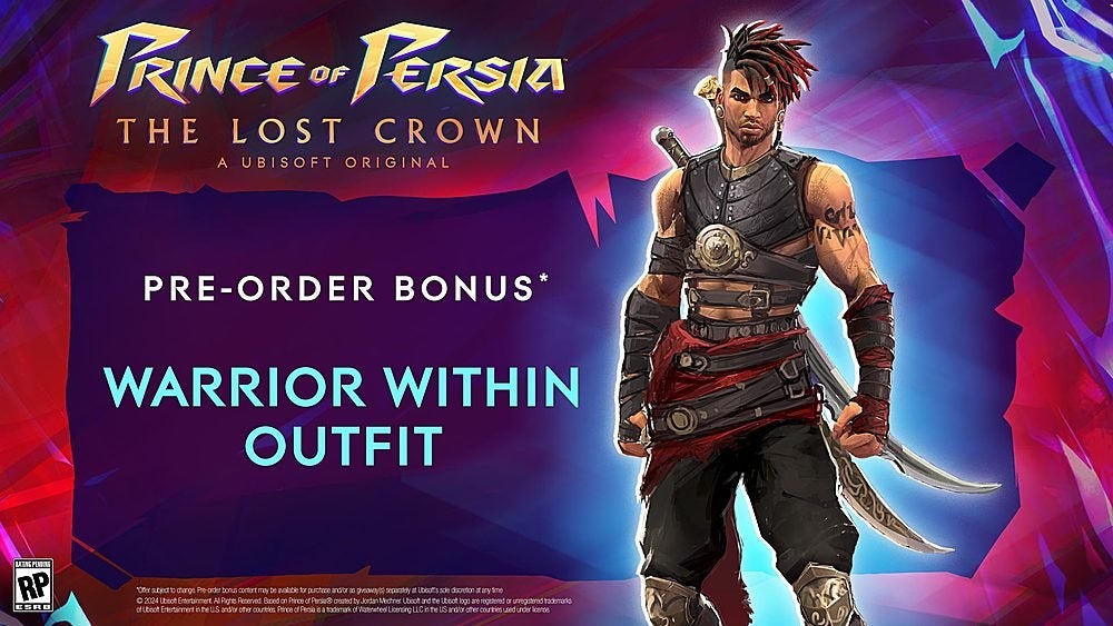 Prince of Persia The lost Crown - Pre-order Bonus DLC EU PS5 CD Key $22.59