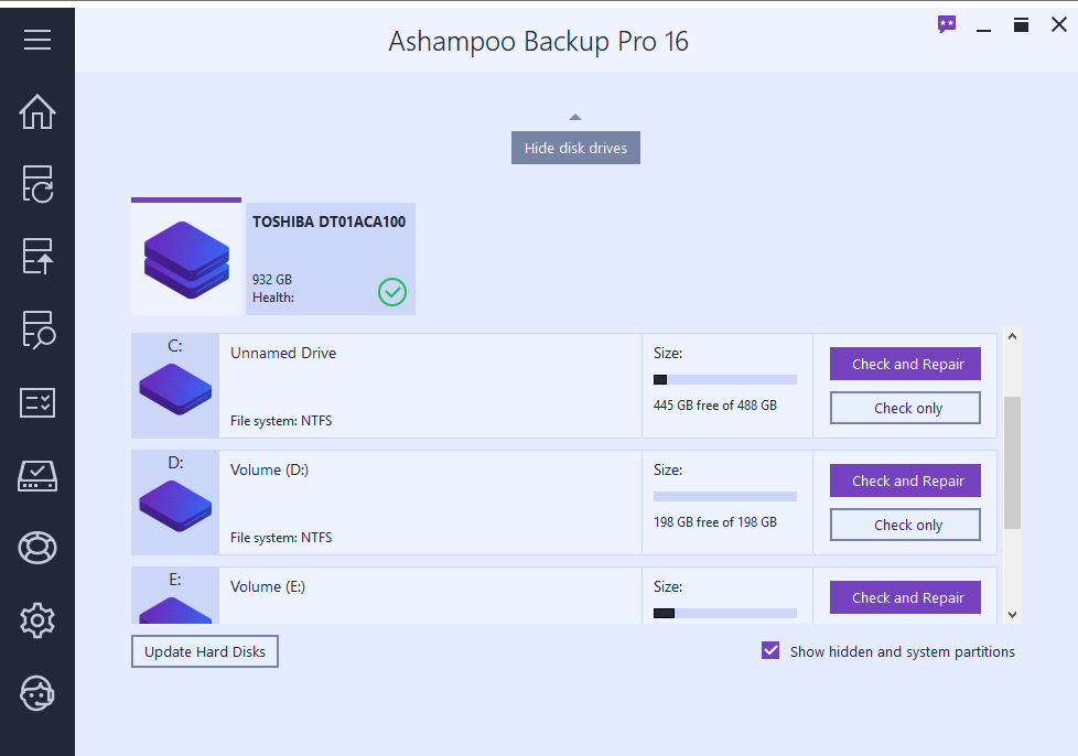 Ashampoo Backup Pro 16 Activation Key (Lifetime / 1 PC) $3.1