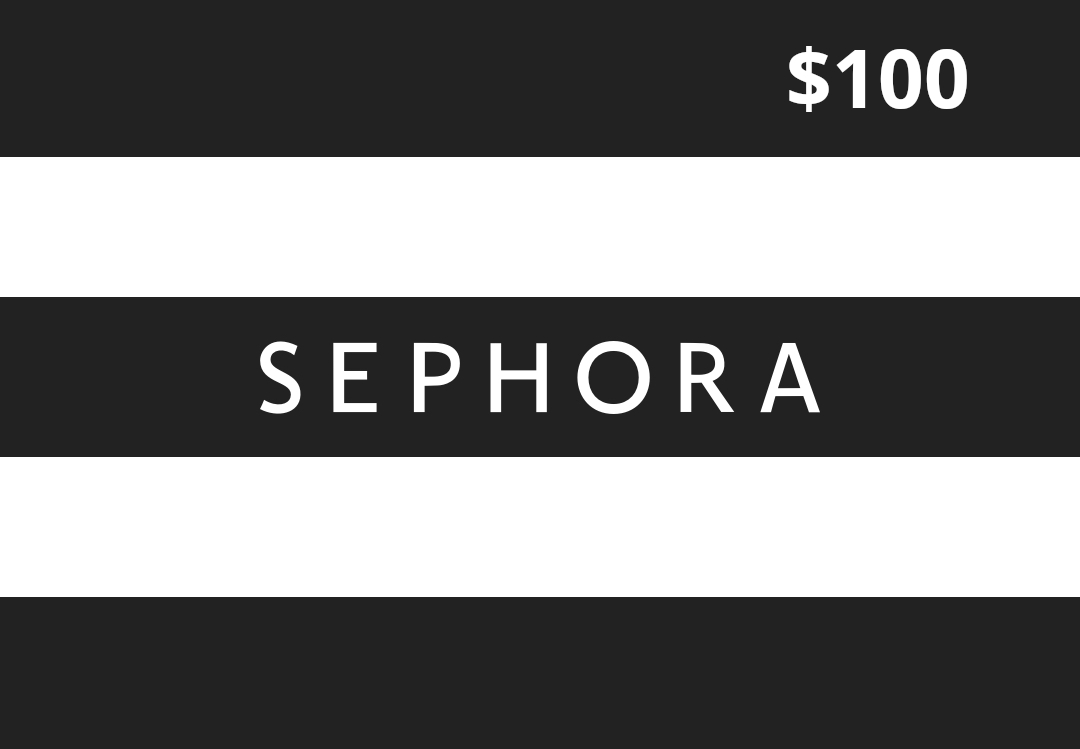 Sephora $100 Gift Card US $107.19