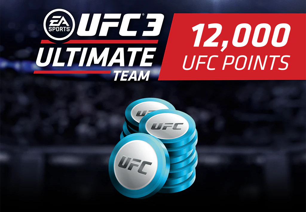 UFC 3 - 12000 Points XBOX One / Xbox Series X|S CD Key $42.93