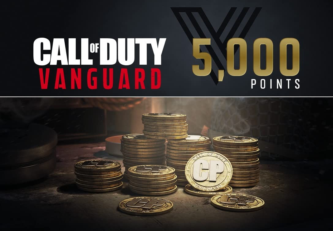 Call of Duty: Vanguard - 5000 Points XBOX One / Xbox Series X|S CD Key $35.02