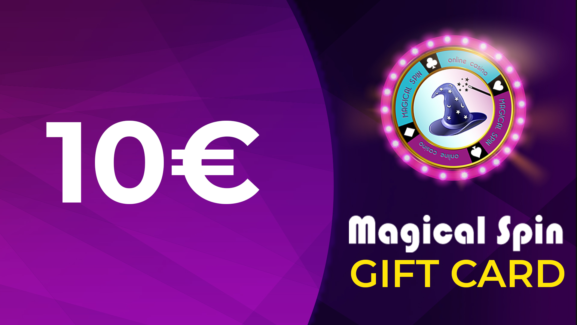 MagicalSpin - €10 Giftcard $10.99