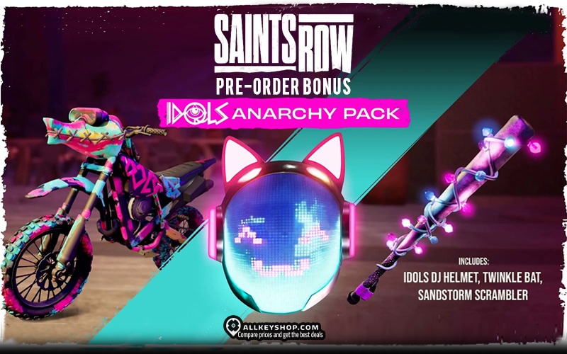 Saints Row Pre-Order Bonus- Idols Anarchy Pack DLC EU PS5 CD Key $2.81