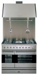 ILVE PD-90R-VG Stainless-Steel Fogão de Cozinha <br />60.00x91.00x90.00 cm