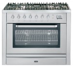 ILVE T-90L-MP Stainless-Steel Σόμπα κουζίνα <br />60.00x91.00x90.00 cm