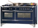 ILVE M-150F-MP Blue 厨房炉灶 <br />60.00x90.00x150.00 厘米