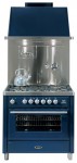 ILVE MT-90-MP Blue Кухненската Печка <br />70.00x91.00x90.00 см