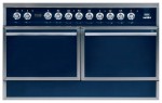 ILVE QDC-120B-MP Blue 厨房炉灶 <br />60.00x87.00x120.00 厘米