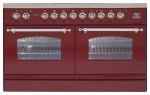 ILVE PDN-120F-MP Red 厨房炉灶 <br />60.00x87.00x120.00 厘米