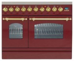 ILVE PDN-90-VG Red 厨房炉灶 <br />60.00x87.00x90.00 厘米