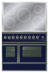 ILVE QDCI-90W-MP Blue Kitchen Stove <br />60.00x85.00x90.00 cm