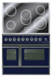 ILVE QDCE-90W-MP Blue Kitchen Stove <br />60.00x85.00x90.00 cm
