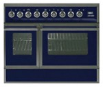 ILVE QDC-90FW-MP Blue Kitchen Stove <br />60.00x87.00x90.00 cm