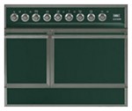 ILVE QDC-90F-MP Green रसोई चूल्हा <br />60.00x87.00x90.00 सेमी