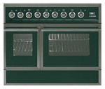 ILVE QDC-90FW-MP Green Kitchen Stove <br />60.00x87.00x90.00 cm