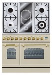 ILVE PDN-90V-MP Antique white 厨房炉灶 <br />60.00x87.00x90.00 厘米