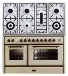 ILVE MS-1207D-MP Antique white 厨房炉灶 <br />60.00x85.00x122.00 厘米