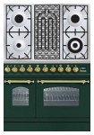 ILVE PDN-90B-MP Green 厨房炉灶 <br />60.00x87.00x90.00 厘米