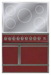 ILVE QDCI-90-MP Red 厨房炉灶 <br />60.00x85.00x90.00 厘米