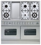 ILVE PDW-120F-VG Stainless-Steel 厨房炉灶 <br />60.00x90.00x120.00 厘米