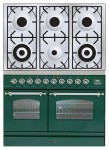 ILVE PDN-1006-VG Green Σόμπα κουζίνα <br />60.00x90.00x100.00 cm