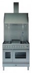 ILVE PDFE-90-MP Stainless-Steel Estufa de la cocina <br />60.00x87.00x90.00 cm