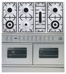 ILVE PDW-1207-VG Stainless-Steel Fogão de Cozinha <br />60.00x90.00x120.00 cm
