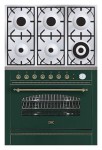 ILVE P-906N-VG Green Кухонная плита <br />60.00x87.00x90.00 см