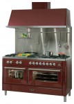 ILVE MT-150F-VG Red Кухонная плита <br />70.00x91.00x150.00 см