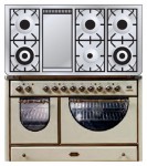 ILVE MCSA-120FD-VG Antique white Kitchen Stove <br />60.00x85.00x122.00 cm