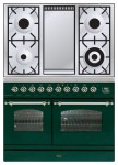 ILVE PDN-100F-MW Green Кухонная плита <br />60.00x85.00x100.00 см