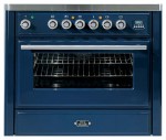 ILVE MT-90B-MP Blue Kitchen Stove <br />60.00x91.00x90.00 cm