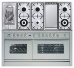 ILVE PW-150FR-VG Stainless-Steel Fornuis <br />60.00x90.00x150.00 cm