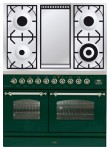 ILVE PDN-100F-VG Green اجاق آشپزخانه <br />60.00x90.00x100.00 سانتی متر