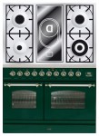 ILVE PDN-100V-VG Green 厨房炉灶 <br />60.00x90.00x100.00 厘米
