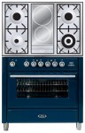 ILVE MT-90ID-E3 Blue Σόμπα κουζίνα <br />70.00x90.00x91.10 cm