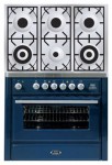 ILVE MT-906D-VG Blue 厨房炉灶 <br />60.00x93.00x91.10 厘米