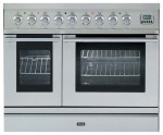 ILVE PDL-906-MP Stainless-Steel Tűzhely <br />60.00x87.00x90.00 cm