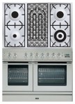 ILVE PDL-100B-VG Stainless-Steel 厨房炉灶 <br />60.00x90.00x100.00 厘米