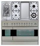 ILVE PF-120FR-MP Stainless-Steel 厨房炉灶 <br />60.00x87.00x120.00 厘米