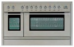 ILVE PL-120B-MP Stainless-Steel 厨房炉灶 <br />60.00x87.00x120.00 厘米