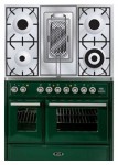 ILVE MTD-100RD-E3 Green Σόμπα κουζίνα <br />70.00x90.00x100.00 cm